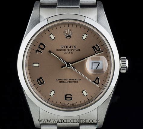 Rolex Oyster Perpetual Date Salmon Pink Oyster Perpetual Date 